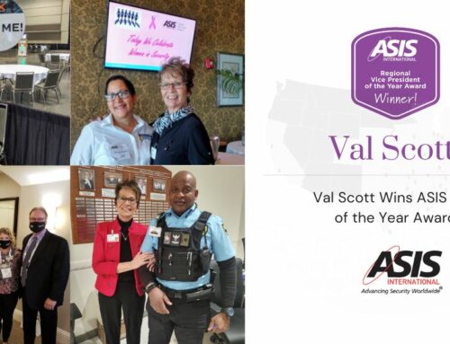 Val Scott Wins ASIS RVP of the Year Award