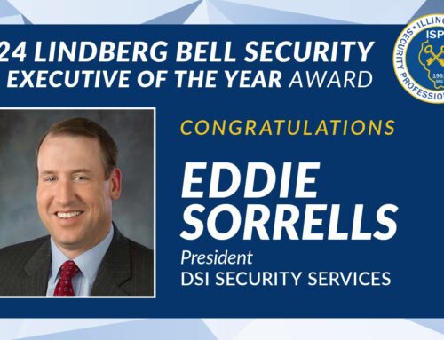 Eddie Sorrells Wins Lindberg Bell Security Executive of the Year Award